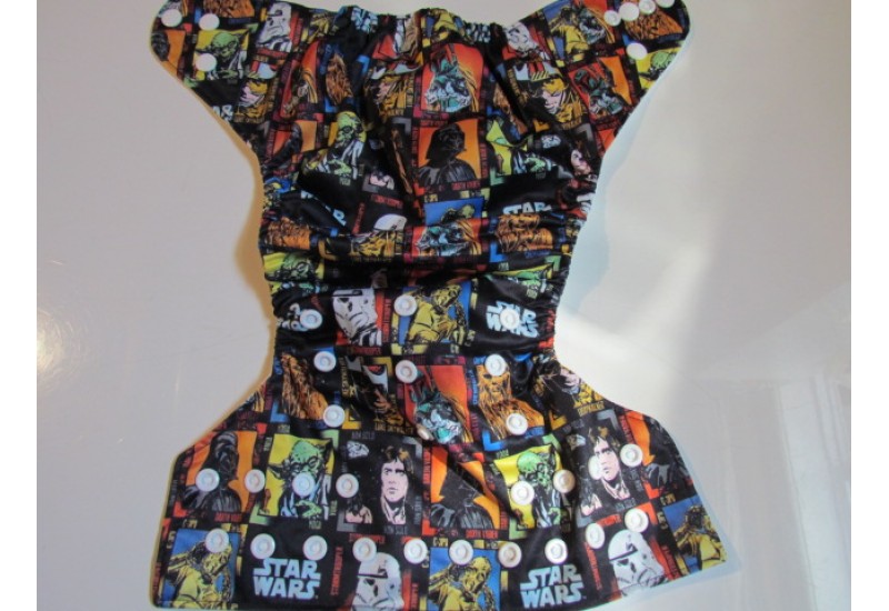 Couche one size Ecocloth- Star wars- Sans insert